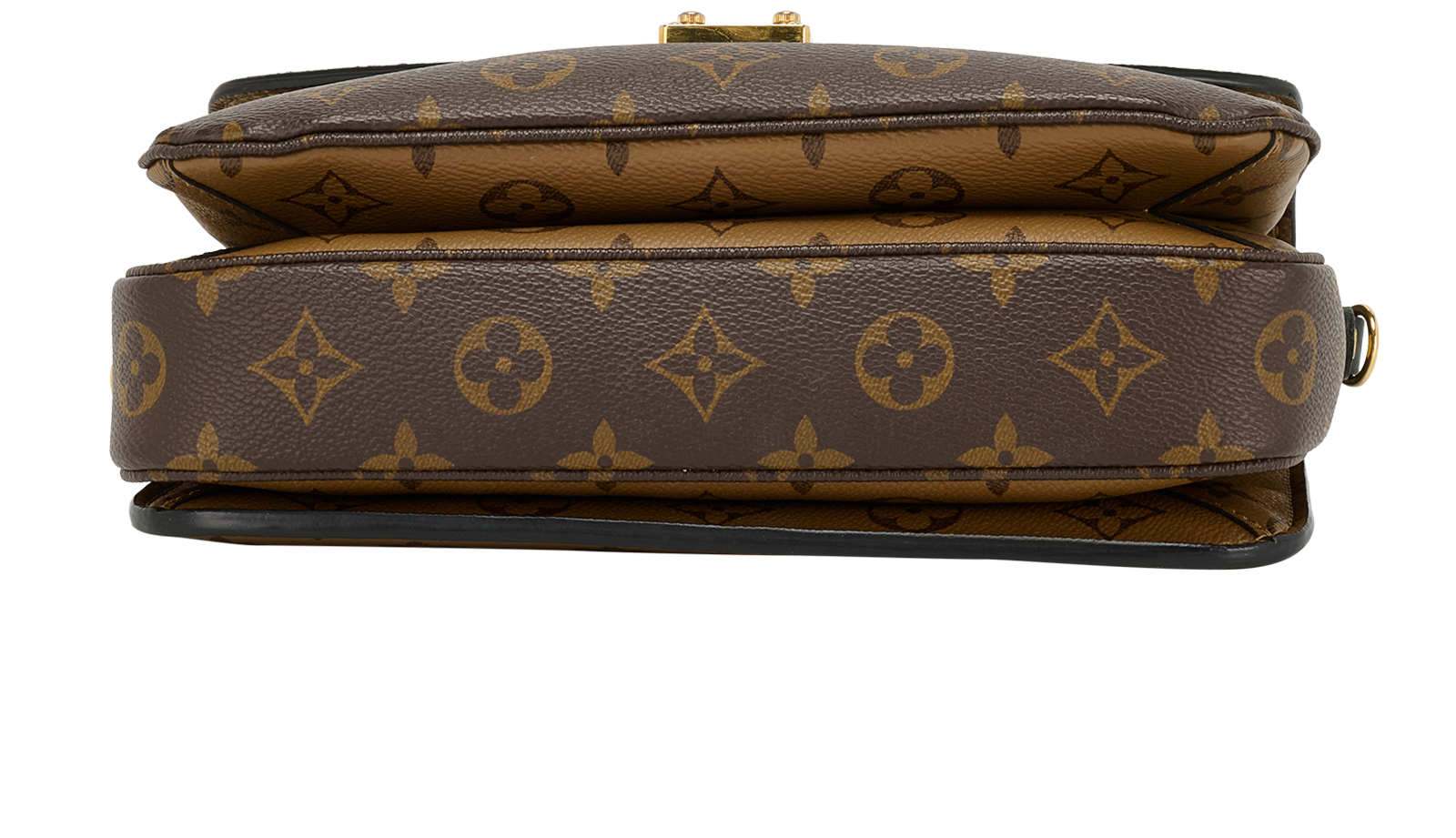 Pochette Metis, &pound;995, Handbags, Brown, Canvas, Top view
